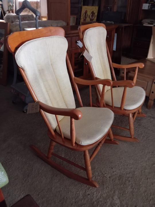 Rocking chairs x 2